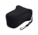 Produktbild eFonto/JJC Ultra Light Neopren spiegellose Kamera Pouch Kameratasche Tasche für Fujifilm X-T10 X-M1 X-A1 X-A2 X-A3 X-A5 X-A10 X-T20 +55-200mm or 50-230mm Lens, Olympus E-M10II E-PL8 E-M5II+75-300mm or 12-40mm or 40-150mm, Canon M5 + 55-200mm or 18-150mm (Groß (bis zu 127 x 85 x 173 mm), schwarz)