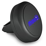 moobit moobit 01 Universal Car Phone Holder Mount Air Vent Fits all Smartphone with 2 Two Metal Plates 360° Rotatable
