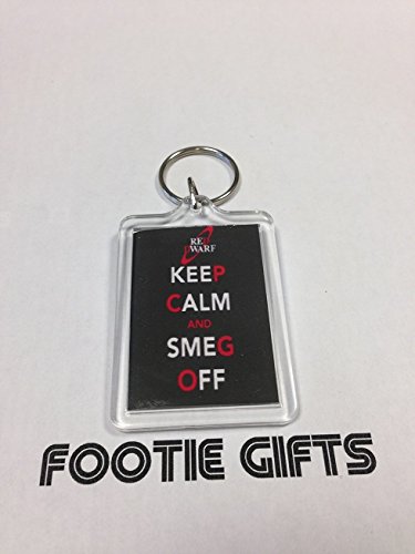 Preisvergleich Produktbild Red Dwarf - Keep Calm Keyring (Smeg Off)