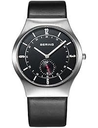Bering Time 11940-409 – Reloj de cuarzo para hombre con esfera analógica de color negro