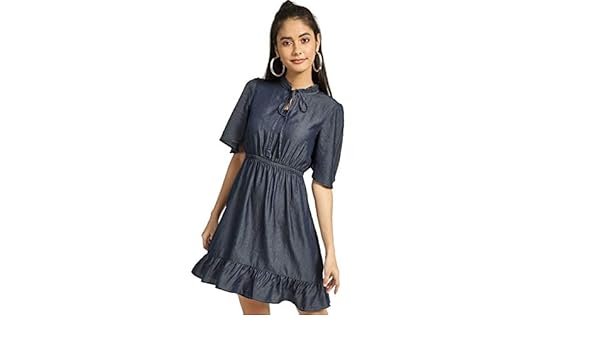 fbb denim dress