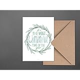 Weihnachtskarte / Evergreen No. 1