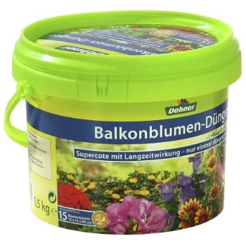Dehner Balkonblumendünger 1,3 Kg – Organischer NPK-Langzeitdünger Für Bis Zu 13 Kästen