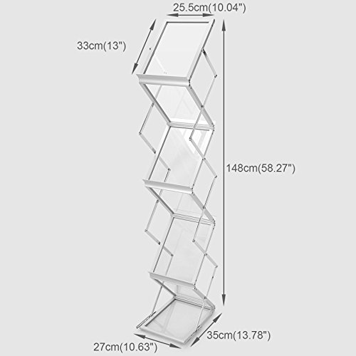 A4 6 secci n soporte para folletos plegables port tiles folleto acuse de expositor de pie de exposiciones funda DE mesa con soporte de A4 6 secci n soporte para folletos plegables port tiles folleto acuse de expositor de pie de exposiciones funda DE mesa con soporte de