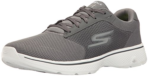 Preisvergleich Produktbild Skechers , Herren Walkingschuhe grau Charcoal Knit