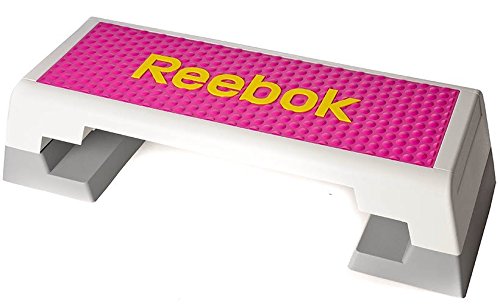 Reebok Color Line Step Steppbrett Stepper Fitness Workout inkl. DVD magenta - 3
