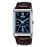 Lorus Herren Analog Quarz Uhr mit Leder Armband RH911JX9