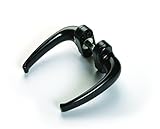 manilla negra puerta exterior Roseta estrecha para carpintería de aluminio