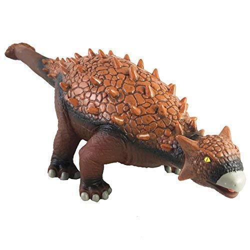 Juguete de dinosaurio grande de 52 cm, de goma, con detalles realistas, Jurasic