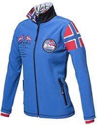 Nebulus para mujer chaqueta softshell Maverik Azul cobalto Talla:medium