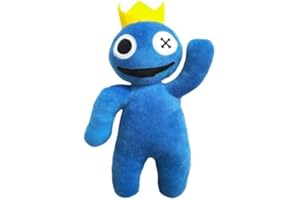 CARROTEE Rainbow Friends Peluche Juguete Night Azul Plush Horror Game Muñeco Regalos de Acción Gracias Halloween Navidad para Niños los Juegos Stuffed Doll Entrega al Día Siguiente 12 Inch