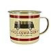 Produktbild Offizielle Volkswagen 1963 T1 Campervan Emaille-Becher - VW Campervan Tin Camping Cup