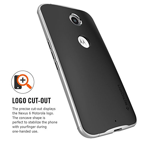 Spigen SGP11240 - Funda para Nexus 6  Negro Rojo