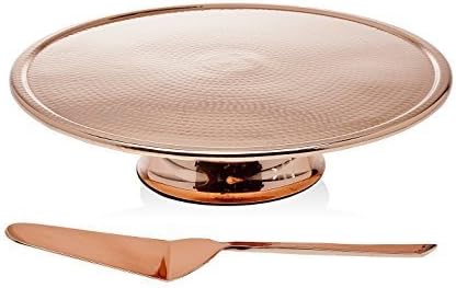 Godinger Copper Finish Cake Stand &amp; Server by Godinger
