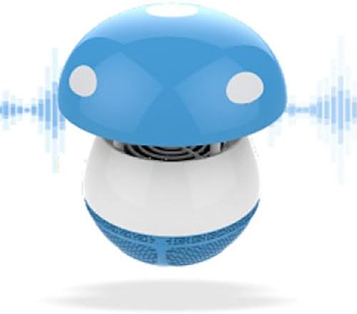 Electric Fly Killer Blue Mushroom Mosquito Lamp ABS Plastic Silent Indoor Mosquito Killer USB Charging Type Mosquito Trap 148*160*178mm Mosquito Repellent Artifact