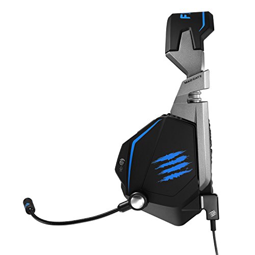 Mad Catz F R E Q  TE 3 5 mm Binaurale Diadema Negro Auricular con micr  fono - Auriculares con micr  fono  Consola de Juegos  7 1 Channels  Binaurale  Diadema  Negro  Al  mbrico 