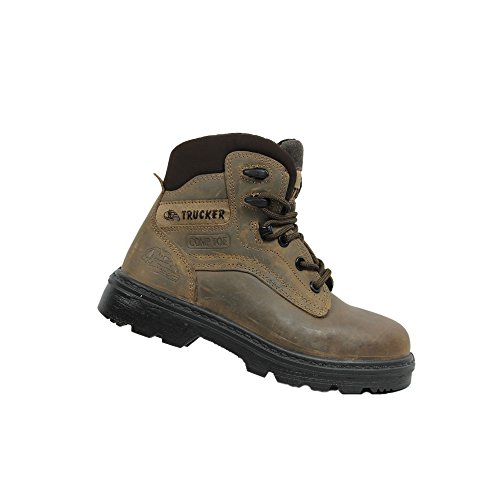 Aimont Trucker Iceland S3 Sicherheitsschuhe Arbeitsschuhe Berufsschuhe Trekkingschuhe Braun