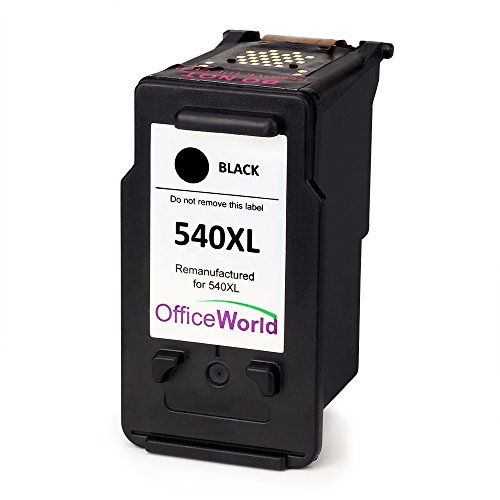 OfficeWorld Remanufactured Kompatibel PG-540XL CL-541XL Tintenpatronen (1 Schwarz, 1 Farbe) Kompatibel für PIXMA MG2100 MG2150 MG2200 MG2250 MG3100 MG3150 MG3200 MG3250 MG3255 MG3500 MG3550 MG3600 MG3650 MG4100 MG4150 MG4200 MG4250 MX375 MX435 MX475 MX515 MX525 MX535 MX455 MX395 - 3