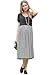 Sweet Mommy Flair Tulle Maternity and Nursing Long Dress SO2056 Black*White M(10-12)