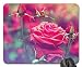 Produktbild (Präzision gesäumt) Mauspad Gaming Mouse Pad Rose Mouse Pad, Mousepad (Rose Mouse Pad)