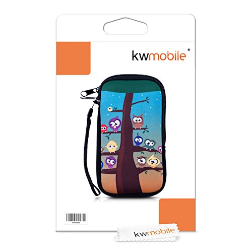 kwmobile Funda para m viles M - 5 5 - Estuche de Neopreno con Cierre para m vil - Carcasa con dise o chouettes arbre reviews kwmobile Funda para m viles M - 5 5 - Estuche de Neopreno con Cierre para m vil - Carcasa con dise o chouettes arbre