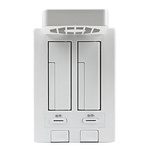 StarTech.com USB 3.0 Dual SATA/SSD Festplatten Dockingstation mit USB Schnelllade-Hub, UASP-Unterstützung und Lüfter – Weiß - 4