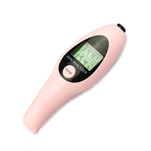 KKmoon Precision Digital LCD Display Skin Analyzer Facial Body Moisture Oil Tester Analysis Meter Health Monitor