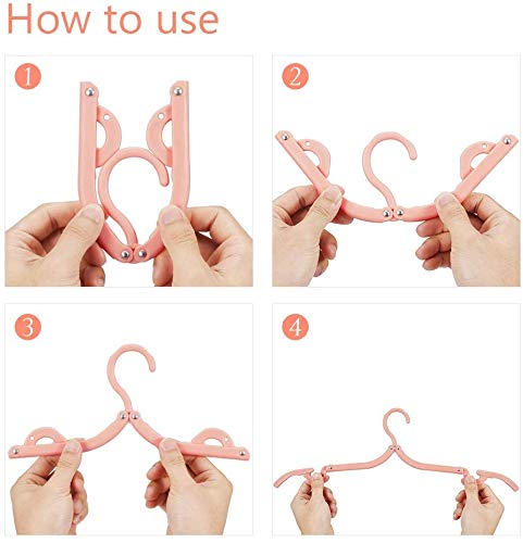 TreeLen-Cintres-Pliants-Cintres-de-Voyage-Portables-Antiglisse-Accessoires-de-Voyage-Porte-vtements-Pliable-pour-Camping