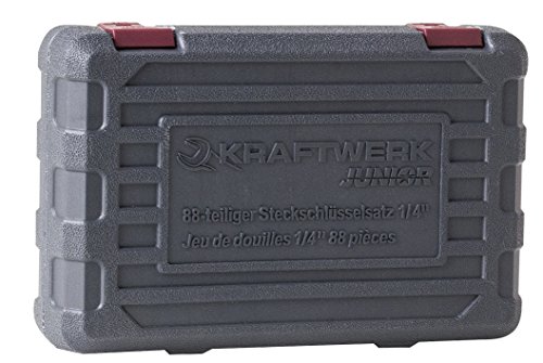Kraftwerk 1008 Junior Line Universal-Steckschlüssel- und Bitsatz 1/4″ 88-tlg. - 2