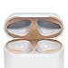 Produktbild elago Dust Guard Staubschutz Kompatibel mit Apple AirPods 1 & 2 Nur Non-Wireless - [18K Vergoldung] [Vor Eisen und Metallspänen schützen] [Einfache Installation] - Matt Rose Gold (2 Set)