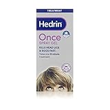 Hedrin Once Spray Gel, Head Lice Treatment, Nits Treatment, Kills Headlice and Eggs in 15 Minutes - 100ml