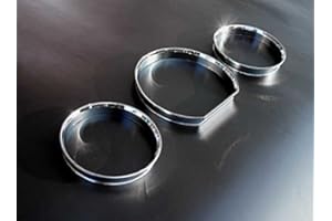 GOINGFAST Chrome Instruments Speedometer Rings Bezel