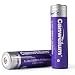 Produktbild Canwelum Lithium Ionen 18650 Akku Geschützt, Li-ion 18650 Batterie 3,7V, Wiederaufladbare Li-ion 18650 Akku - Anwendbar für Taschenlampe oder Stirnlampe LED, Nicht für E-Zig (2 x Akkus)