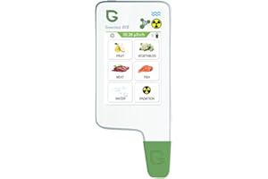 GREENNOVO Geigerzähler Greentest Eco 6 + Nitrattester Fleisch Fisch TDS Wassertester dosimeter Strahlenmessgerät Strahlungsmessgerät nitrat tester messgerät nitratmessgerät geiger counter