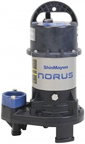 ShinMaywa 50CR2.25S Norus Stainless Steel Submersible Pump, 1/3 Horsepower by ShinMaywa
