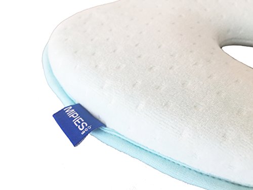 Babykissen für Plagiozephalie | Babykopfkissen gegen Plattkopf | Memory-Schaum-Kissen für Ihr Neugeborenes | Kinderkissen gegen Verformung des Hinterkopfs | Lagerungskissen baby kopf | Kissen für Baby kopfform | 100% GARANTIE und KOSTENLOSE LIEFERUNG - 8