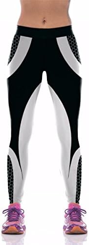 KTFYIUK New Arrival Pattern Leggings Women Printed Pants Working Out Sporting Slim White Black Trousers Fitness Leggins WM-KYK-JH01 XS