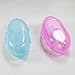 2Pcs Baby Kids Soft Safe Silicone Finger Toothbrush Gum Brush For Clear Massage (Blue)