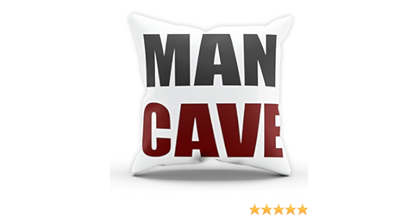 man cave throw pillows
