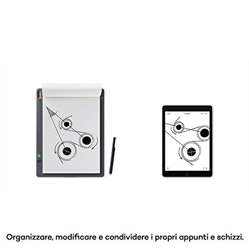 Wacom CDS-610S Slate, Taglia A5, Grigio Medio