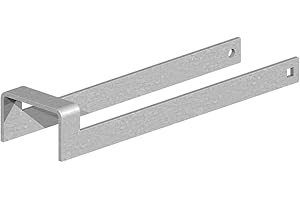 Wyre Direct Throw Over Loop Gate Latches for Wooden Gate, Field Gate Latch, Driveway Gates & Gate Catches for Wooden Gates, Secure Catch Solution - to Suit a 50mm (2") Wide Gate, 12"(Galvanised)