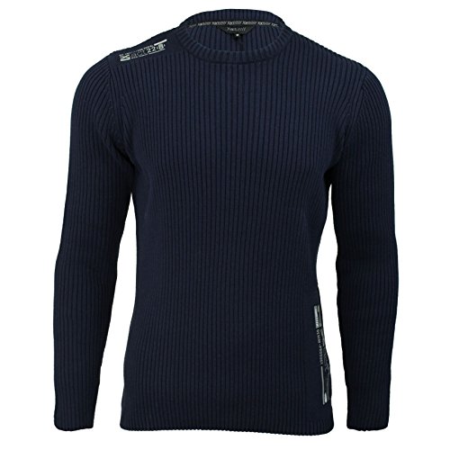 Xact Clothing - Jerséi - para Hombre Midnight Blue XX-Large