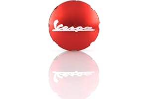 NGHSDO Motorrad Tankdeckel Motorrad-Gas-Kraftstoff-Tank-Füllstoff-Ölkappe-Abdeckung für PIAGGIO Vespa GTS 300 SPRINT PX LX Primavera Zubehör Motorradtank Deckel (Color : Red)