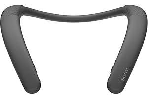 Sony SRS-NB10 - Altoparlante da collo wireless Bluetooth (microfono integrato, leggero, funzione vivavoce, connessione multipla, durata della batteria di 20 ore, funzione di ricarica rapida), nero