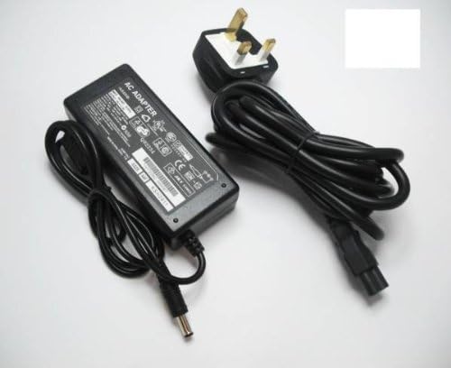 FOR FUJITSU SIEMENS AMILO PI 2540 PI 3540 LAPTOP CHARGER AC POWER ADAPTER 20V 3.25A 65W POWER SUPPLY UNIT UK PLUS C5 MAINS POWER CORD CLOVERLEAF UK PLUG CABLE