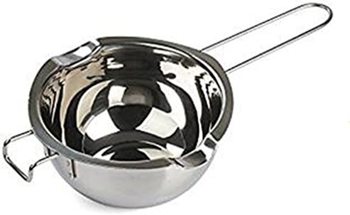 ZAMAC 400ml Chocolate Melting Pot, Stainless Steel Double Boiler Insert Baking Tools