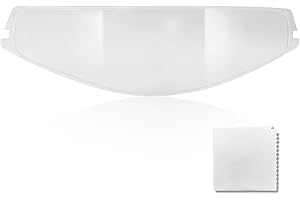 KALEXION Visiera Casco Moto per AGV K1S - Lente Antiappannamento con Effetto Specchio, Compatibile con Sistema GT-4 per AGV K1, K1S, K3SV, K5S, Trasparente, Adatta per Pinlock, Confortevole, Visione Chiara