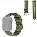 Produktbild bingT Kompatibel für Apple Watch Armband 38MM 40MM 42MM 44MM, Komprimiertes Weben Sportarmband Ersatz für iWatch Series 4, Series 3, Series 2, Series 1,Sport, Edition (38mm/40mm, Grün)