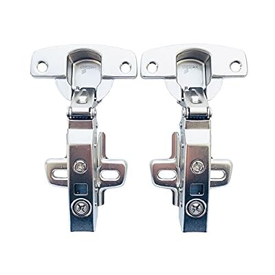 Hettich Sensys 110 Degré Charnieres Standard Supérieure avec Amortisseur Mécanisme de Fermeture Automatique 9071205 Charnière pour Armoires de Porte Cuisine et Amortissement Intégré Soft Close Complètement en Applique Allemagne Marque Lot de 2