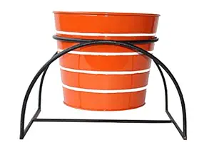 Cinagro Iron Plant Stand for Plants, with Pot and Plant Indoor/Outdoor for Home and Balcony D